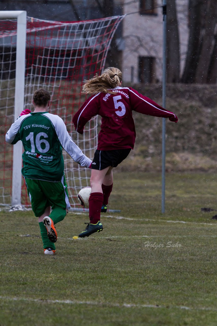 Bild 112 - B-Juniorinnen MTSV Olympia Neumnster - TSV Klausdorf : Ergebnis 4:0 (Abbruch)